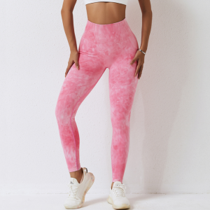 discount Europe and the United States seamless high-waisted yoga pants female tight running exercise pants quick-drying peach lift buttocks fitness p