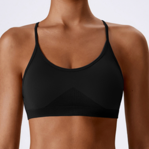 Seamless yoga bra quick-drying tight sports running body fitness clothing sling back yoga clothing