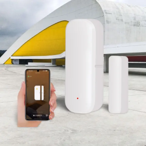 Tuya wifi door magnet smart WIFI door/window sensor alexa graffiti PIR alarm