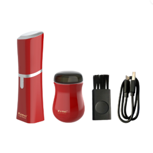 Waterproof Usb Charging Gift Box Packaging Shaver Kemei Km-Rs91&Km-Rl6002 Removable Battery Led Mini Ladies Shaver