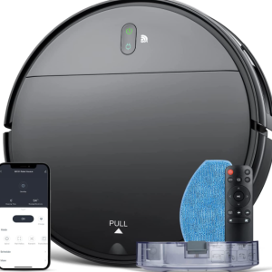 onson  Robot Vacuum and Mop Combo, WiFi/App/Alexa, Robotic Vacuum Cleaner with Schedule, 2 in 1 Mopping Robot Vacuum with Watertank and Dustbin, Self-