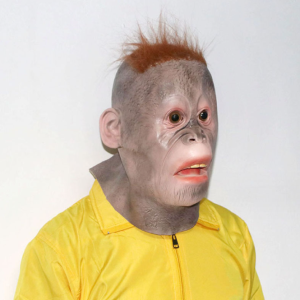 [Halloween Sale]Halloween Head Covers Party Animal Masks Orangutan Head Covers Performance Props