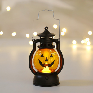 Halloween pumpkin lamp kindergarten children portable horror atmosphere decoration