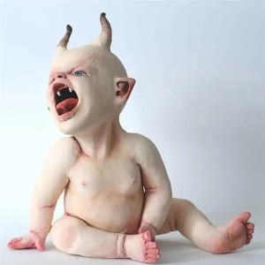 [Halloween Sale]Halloween horror baby resin statue decoration