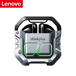 Lenovo XT81 Earphone BT 5.3 TWS Gaming Headset 9D Bass Surround Sound Wireless Headphones Low Lag LED Earbuds With Mic