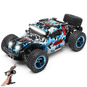 Wltoys 284161 RTR 1/28 2.4G 4WD RC Car Off-Road Climbing High Speed LED Light Truck Full Proportional Vehicles Models Toys - One Battery