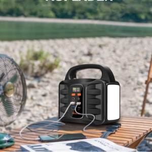 Powerstation 194 Wh,SBAOH Solar Generator Battery with AC Output Camping Solar Generators Battery Lithium Battery Power Supply for Outdoor Travel Home