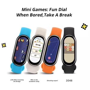 Global Version Xiaomi Mi Band 8 Smart Bracelet 1.62'' AMOLED Screen Blood Oxygen Heart Rate Monitor, Fitness Tracker, without NFC