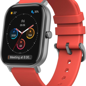 Amazfit GTS Fitness Smartwatch with Heart Rate Monitor, 14-Day Battery Life, Music Control, 1.65" Display, Sleep and Swim Tracking, GPS, Water Re