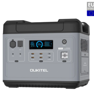 OUKITEL P2001 Ultimate 2000W Portable Power Station, 2000Wh LiFePO4 MPPT Solar Generator with Pure Sine Wave AC Outlets, QC3.0 & USB-C PD 100W, Su