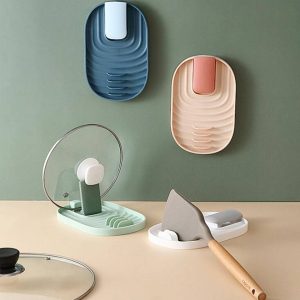 Pot Lid & Spoon Holder