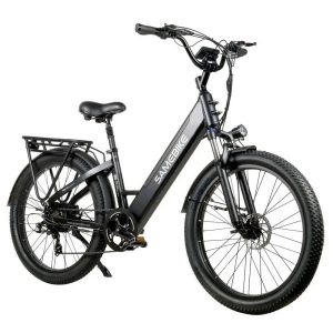 Samebike RS-A01: Powerful Electric Bike with Large Tires and Rack