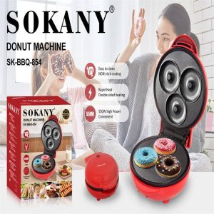 SOKANY854 donut machine home small 3 holes mini baking machine cake pan children cake machine
