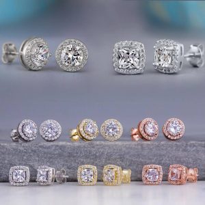 Fashion OL personalized earrings creative zirconia women's earrings wholesale