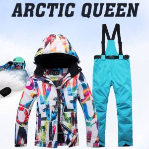 Winter ski suit