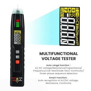KAIWEETS ST100 TRUE RMS Smart Pen Multimeter DC/AC Voltmeter Non-contact Resistance Diode Live Wire Hz Test Pen Breaking Point Test