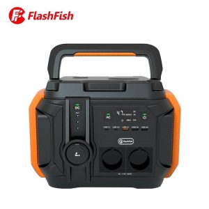 Portable Solar Generator with 600W Power and Versatile Lighting Features