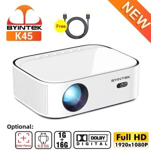 BYINTEK K45: Smart Android 9.0 Full HD 4K Projector