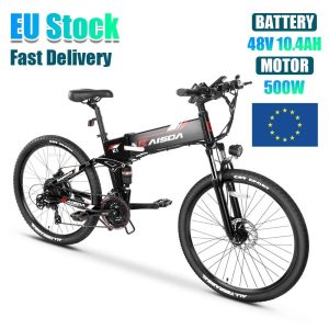 KAISDA K1 26" E-Bike Moped Foldable Mountain Bicycle 500W