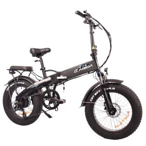 KAISDA K2 Pro: Folding Electric Moped Bike with Fat Tire