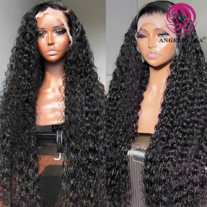 Deep Wave 13x4 HD Transparent Lace Frontal Wigs