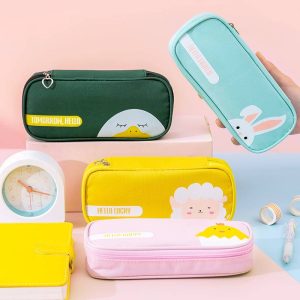 Cute Simple Stationery Box Organizer Pencil Pouch