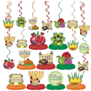 Rosh Hashanah Decorative Honeycomb Ball Decoration Rosh Hashanah Party Potluck Table Decor Honeycomb Props