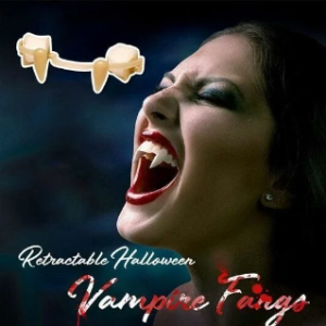 Retractable Halloween Vampire Fangs