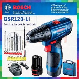 BOSCH hand drill home rechargeable hand drill GSR120 electric screwdriver 12V pistol drill