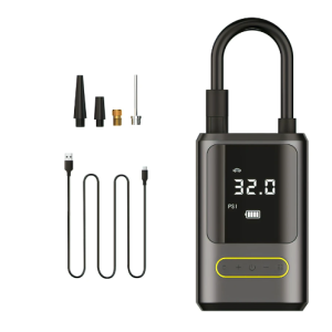 Mini portable bicycle electric car tyre pump air pump handheld wireless charging car inflator pump