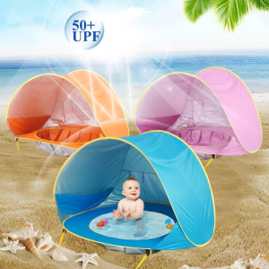 2023 New Portable SunShade Baby Beach Pop Up Tent