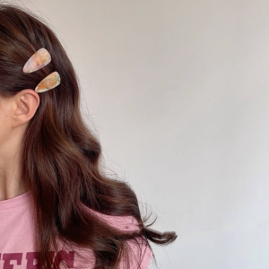 Sweet girl hair clip broken hair side hair card bangs duckbill clip hair accessories female forehead clip without trace clip