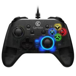 Gamesir T4W Wired Turbo Gamepad for Playstation PC Steam for Windows(7/8/10 ) Android TV BOX - Black