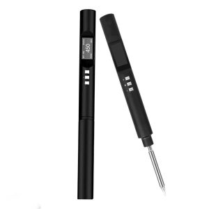 PTS200 V2 100W Electric Soldering Iron Portable Quick Warm-Up Tin Melting Open Source Supports PD3.0 Firmware Upgradeable Battery Not Included T12/TS1