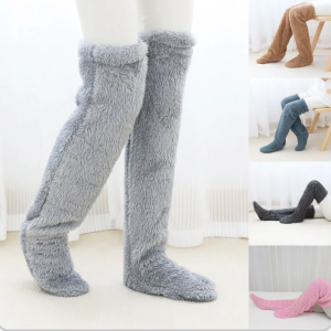 PlushWarmth Long Socks
