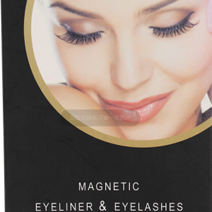 High quality customized eyelash packaging magnetic eyelashes with eyeliner handmade magnetic false eyelashes