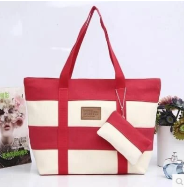 Large-Capacity Multi-Functional Canvas Shoulder Bag