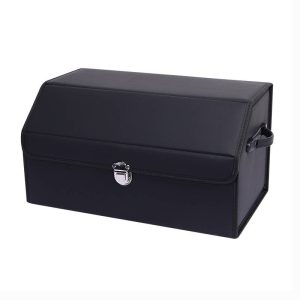 Car Trunk Leather Storage Box
