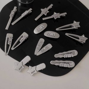 Sweet Cool Metal Hair Clips