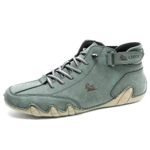 High top Martin boots spring and summer men's casual short boots