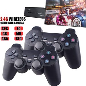 Wireless 4K Game Console with 10,000 Games & Retro Controllers