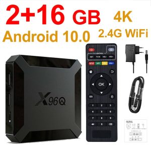 New X96 Android 10.0 Smart TV BOX with WIFI