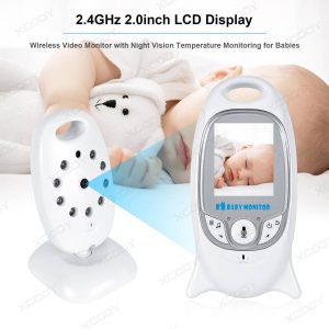 Wireless Baby Monitor: 2" LCD Camera with Video & Audio