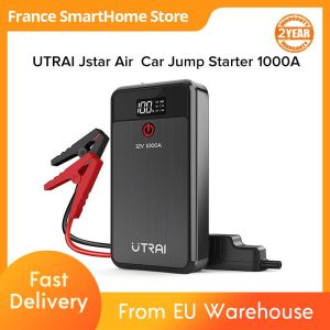 UTRAI Car Jump Starter 1000A: Portable Battery Booster, Power Bank