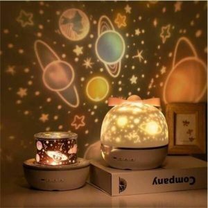 360° Rotation Starry Sky Projector