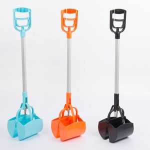 Eco-Friendly Long-Handle Spring Action Pet Feces Pooper Scooper