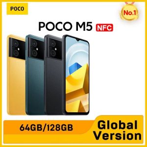 [Only ship to EU country] POCO M5 Global Version Smartphone 128GB NFC MTK G99 Octa Core 90Hz 6.58" Display 50MP Camera 5000mAh