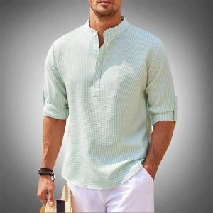 CHARLESTON CONTEMPORARY HENLEY SHIRT