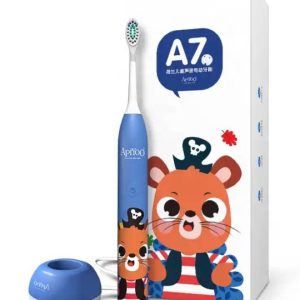 Adorable Cartoon Pattern Ultrasonic Toothbrush for Kids Wireless Rechargeable Sonic Electric Toothbrush