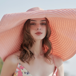 Super big eaves hat big along the grass hat sun hat Ms. summer Korean version of the tide beach hat sunscreen sun protection cap